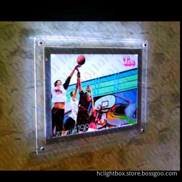 Wall Mount Acrylic Photo Frame Acrylic Display Board